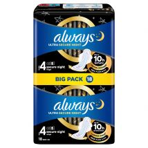 always Ultra Binde Secure Night mit Flügeln BigPack