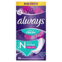 always Slipeinlage Daily Fresh Flexistyle Slim mit Frischeduft BigPack