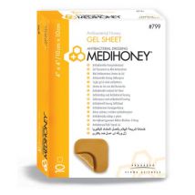 MEDIHONEY Antibacterial Gel Sheet 5x5cm