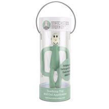 MATCHSTICK MONKEY Teething Toy mint green