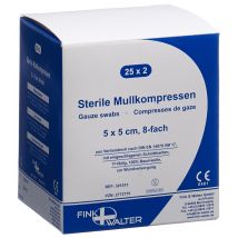 FIWA komp Mullkompressen 5x5cm steril