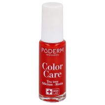 PODERM Vernis Color Care 363 Rouge Puissant