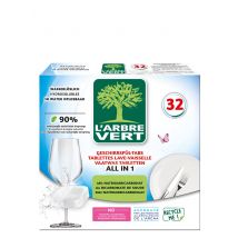 L'ARBRE VERT Ökologische Geschirrspül-Tabs All in 1