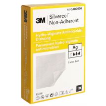 SILVERCEL NON ADHERENT Silberhaltige Wundauflage 5x5cm nichthaftend