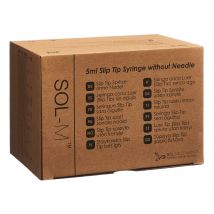 Sol-Millenium Einwegspritze 5 ml SlipTip