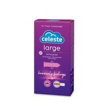 celeste Präservativ Large