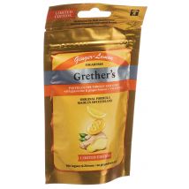 Grethers Ginger Lemon Pastillen ohne Zucker