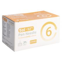 SOL-M Pen Nadel 31G 0.25mmx6mm