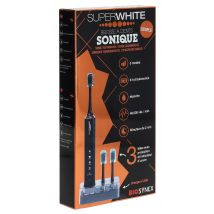 SUPERWHITE Brosse à dents sonique black