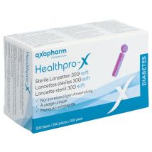 Healthpro X lancettes 30G stérile soft