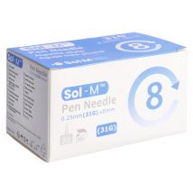 SOL-M Pen Nadel 31G 0.25mmx8mm