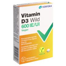 Vitamin D3 Wild Kautablette 600 IE vegan