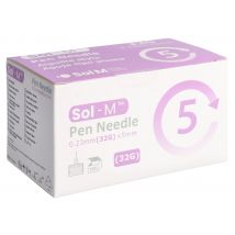 SOL-M Pen aiguille 32G 0.23mmx5mm