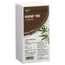 Drogovita thé au chanvre sachet filtre