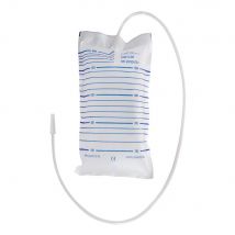 GHC Urinbeutel CAREFLOW 2.0l 90cm unsteril ohne Ablass mit Rücklaufventil