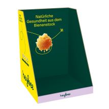 heybee Verkaufssteller A4 unbestückt deutsch
