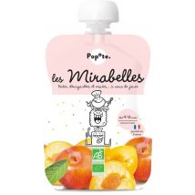 POPOTE Quetschie Mirabelle Bio