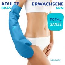 Bloccs protection étanche pour le bain bras 27-44/78cm adulte