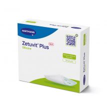 Zetuvit Plus Silicone 12.5x12.5cm