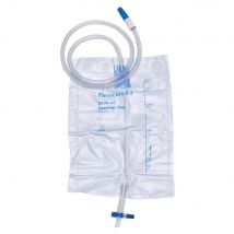 flexicare Urinbeutel 2000ml 100cm mit T-Hahn steril