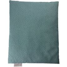 HERZZUCKER Traubenkernkissen 26x21cm Punkte Salbei