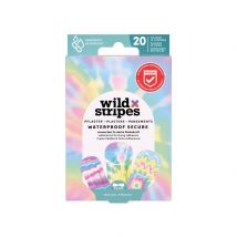 Wild Stripes Schnitt- & Schürfwundenpflaster Waterproof Rainbow