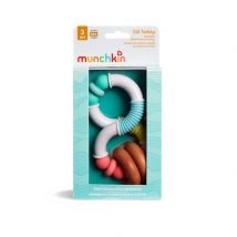 Munchkin Sili Twisty Anneau de dentition bois & silicone 3M+