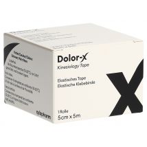 Dolor-X Kinesiology Tape 5cm5m schwarz
