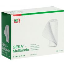 GEKA bande de gaze 4cmx4m