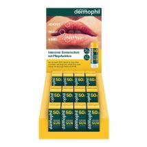 dermophil Sun Lipstick Display SPF50 12 Stück