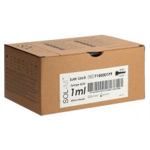 SOL-M seringue PP 1 ml luer lock stérile 3-pièces