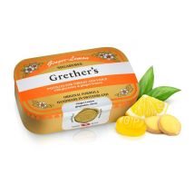 Grethers Ginger Lemon Pastillen ohne Zucker