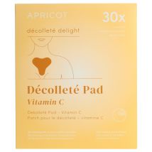 Apricot Dekolleté Pad wiederverwendbar Vitamin C décolleté delight