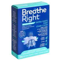 Breathe Right bandelettes nasales EXTRA fort CLEAR