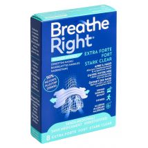 Breathe Right bandelettes nasales EXTRA fort CLEAR