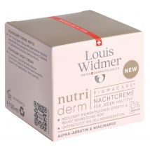 Louis Widmer Nutriderm Pigmacare Nachtcreme ohne Parfum