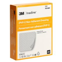 Solventum Inadine nicht haftende Wundauflage 5x5cm steril