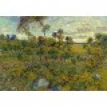 Van Gogh: Sunset at Montmajour, 1888