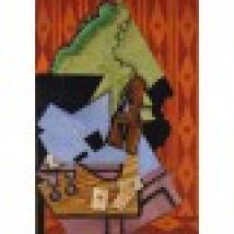 Juan Gris: Violin and Playing Cards on a Table, 1913