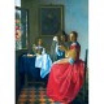 Vermeer - The Girl with the Wine Glass, 1659