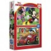 2 Puzzles Mickey Mouse - Fun House
