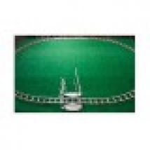 3D Wooden Jigsaw Puzzle - Round rails + Crossing