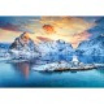 Sunrise on Sakrisoy, Lofoten, Norway
