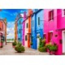 Burano's Colourful Alleyway
