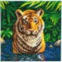 Crystal Art - Diamond Embroidery Kit - Tiger