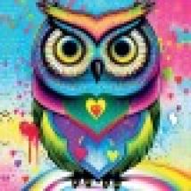 Pop-art Owl