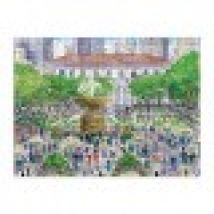 Springtime at the Library - 500 Piece Double-Sided Puzzle