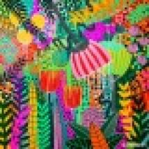 Square Puzzle - Flowery - Beautiful Futures
