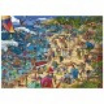 Cartoon Triangular - Seashore
