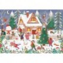 Advent Calendar Puzzle - Happy Holidays